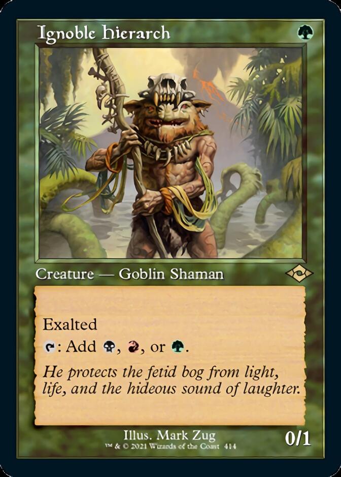 Ignoble Hierarch (Retro) [Modern Horizons 2] Magic: The Gathering