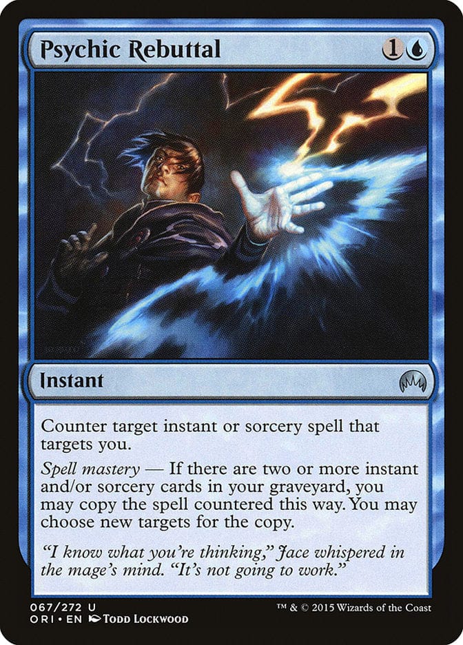 Psychic Rebuttal [Magic Origins] Magic: The Gathering