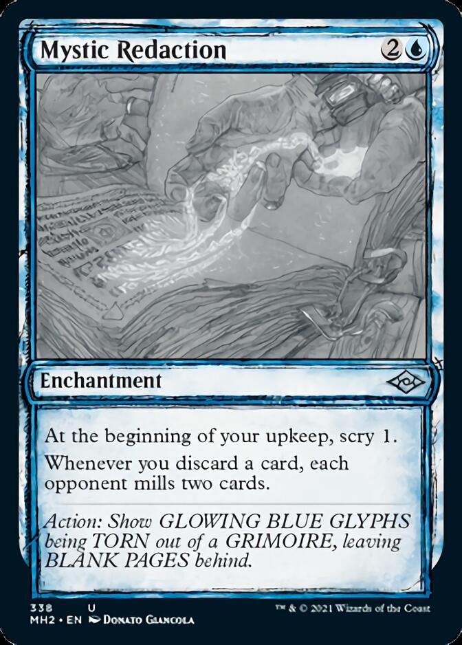 Mystic Redaction (Sketch) [Modern Horizons 2] Magic: The Gathering