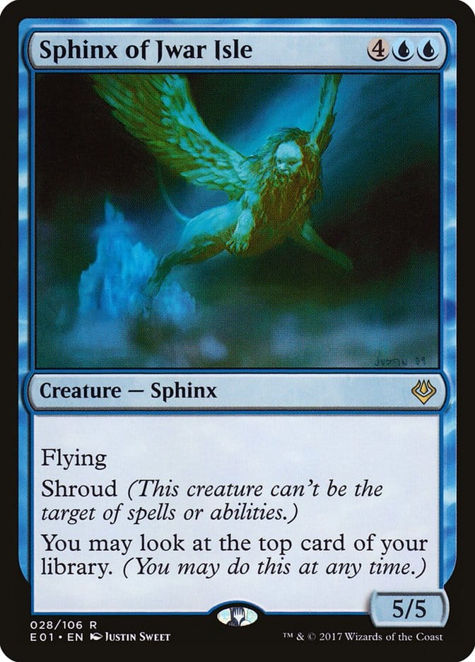 Sphinx of Jwar Isle [Archenemy: Nicol Bolas] Magic: The Gathering