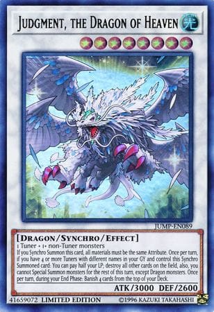 Judgment, the Dragon of Heaven [JUMP-EN089] Ultra Rare - Yugioh Cards For Your TCG Needs!