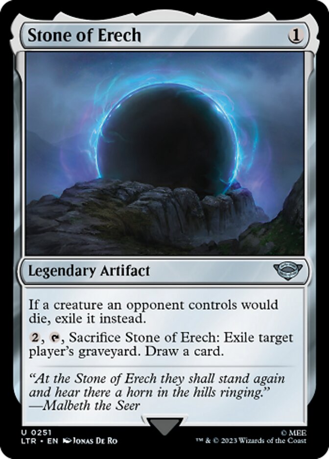 Stone of Erech [The Lord of the Rings: Tales of Middle-Earth] Magic: The Gathering