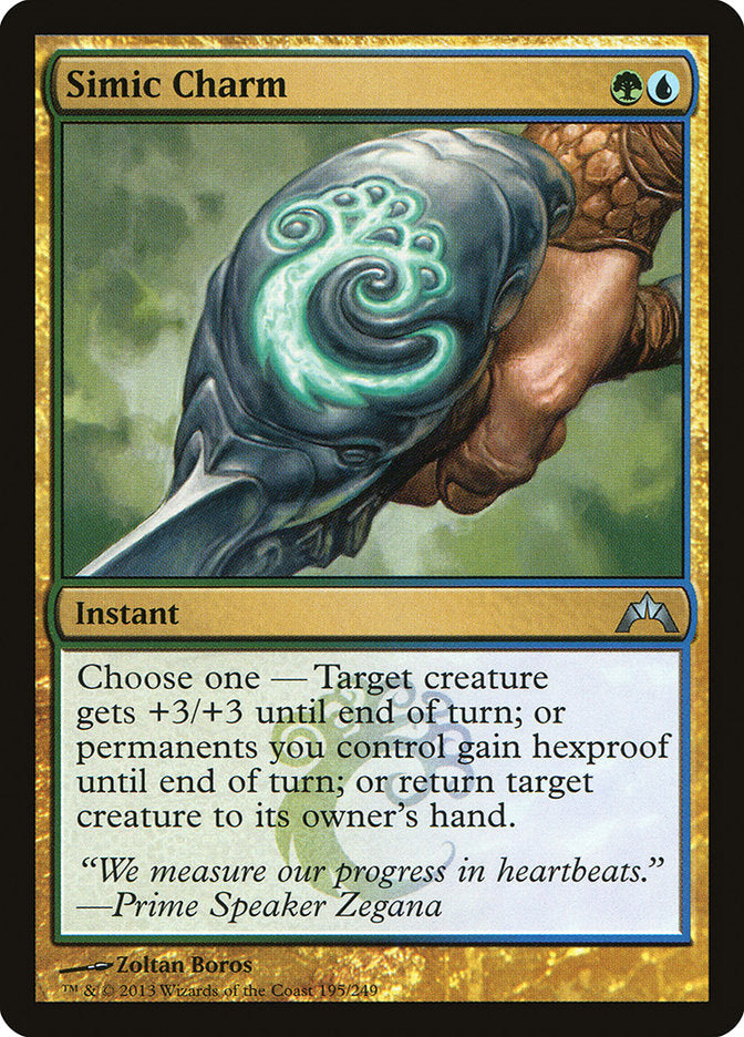 Simic Charm [Gatecrash] Magic: The Gathering