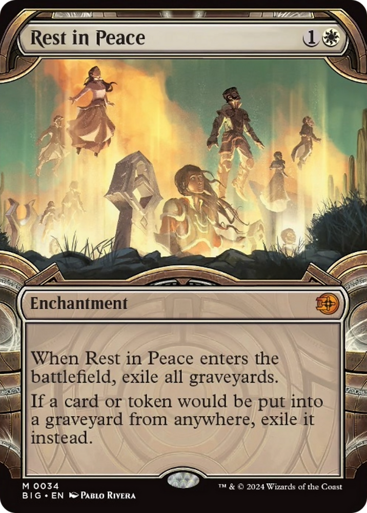 Rest in Peace (Showcase) [Outlaws of Thunder Junction: The Big Score] Magic: The Gathering