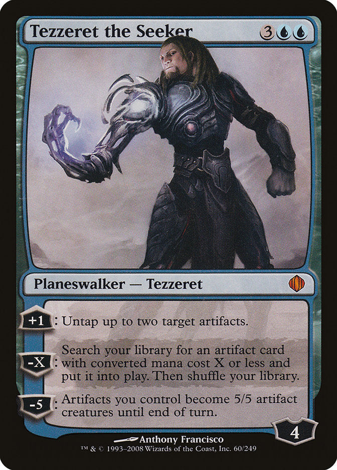 Tezzeret the Seeker [Shards of Alara] Magic: The Gathering
