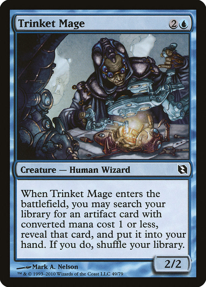 Trinket Mage [Duel Decks: Elspeth vs. Tezzeret] Magic: The Gathering