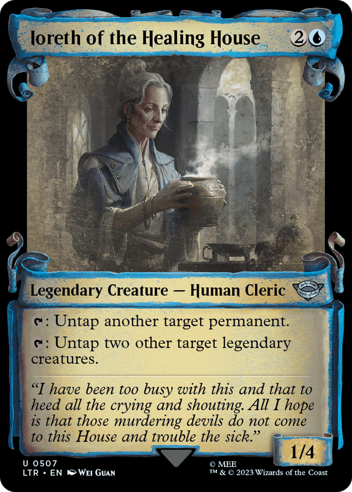 Ioreth of the Healing House [The Lord of the Rings: Tales of Middle-Earth Showcase Scrolls] Magic: The Gathering