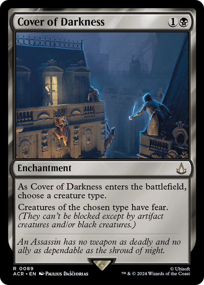 Cover of Darkness [Assassin's Creed] Magic: The Gathering