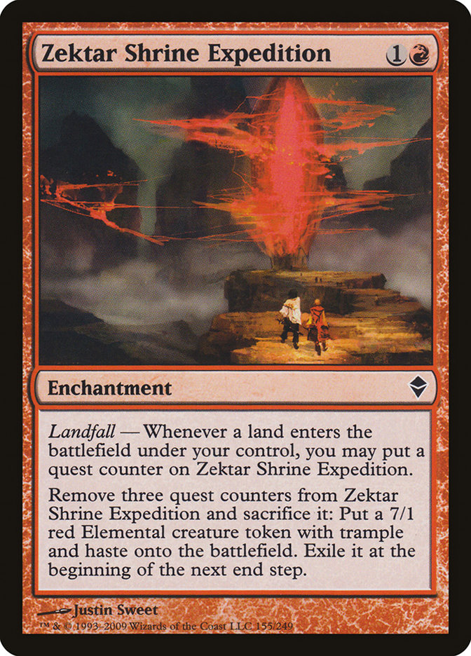 Zektar Shrine Expedition [Zendikar] Magic: The Gathering