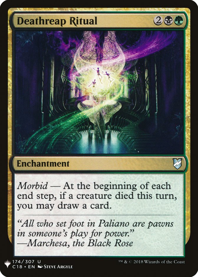 Deathreap Ritual [Mystery Booster] Magic: The Gathering