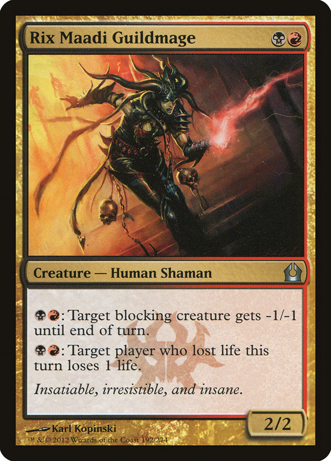 Rix Maadi Guildmage [Return to Ravnica] Magic: The Gathering