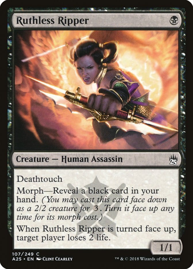 Ruthless Ripper [Masters 25] Magic: The Gathering