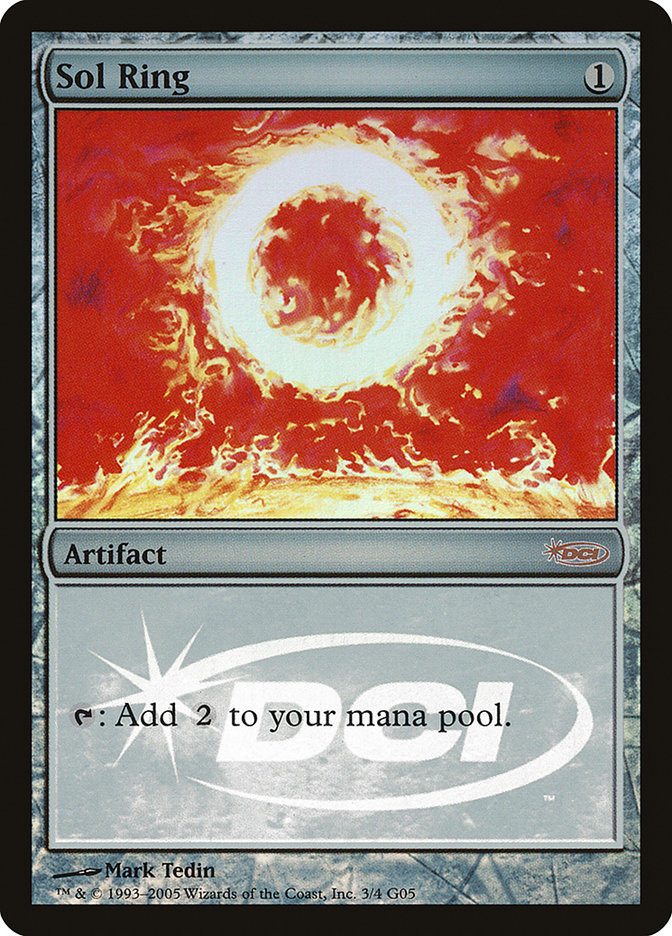 Sol Ring [Judge Gift Cards 2005] Magic: The Gathering