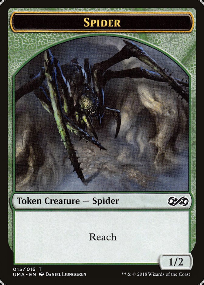 Spider Token [Ultimate Masters Tokens] Magic: The Gathering