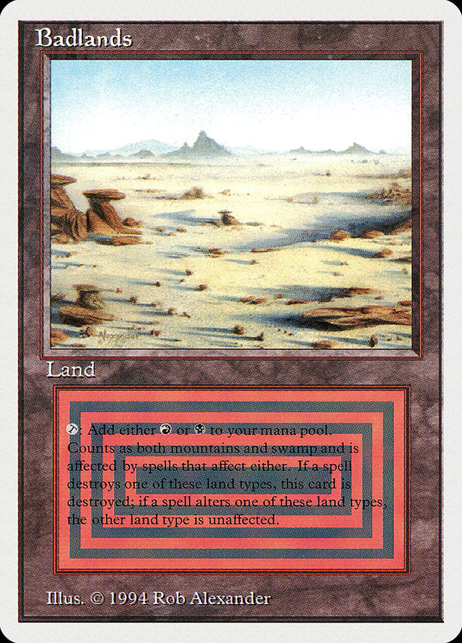 Badlands [Summer Magic / Edgar] Magic: The Gathering