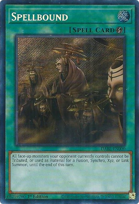 Spellbound [DABL-EN000] Secret Rare - Yugioh Cards For Your TCG Needs!