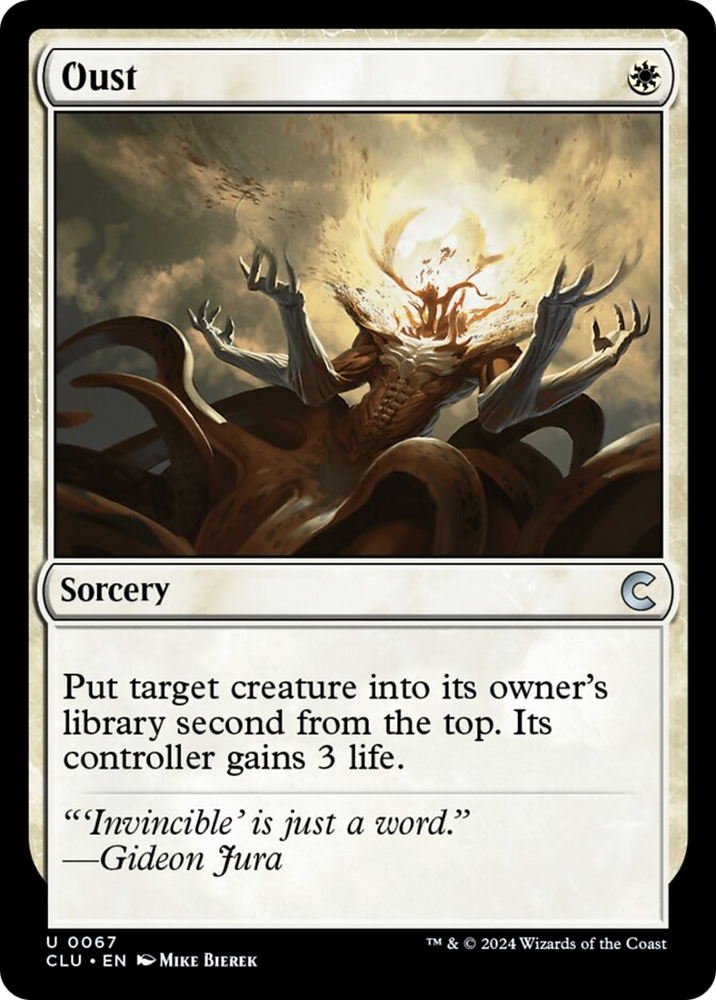 Oust [Ravnica: Clue Edition] Magic: The Gathering