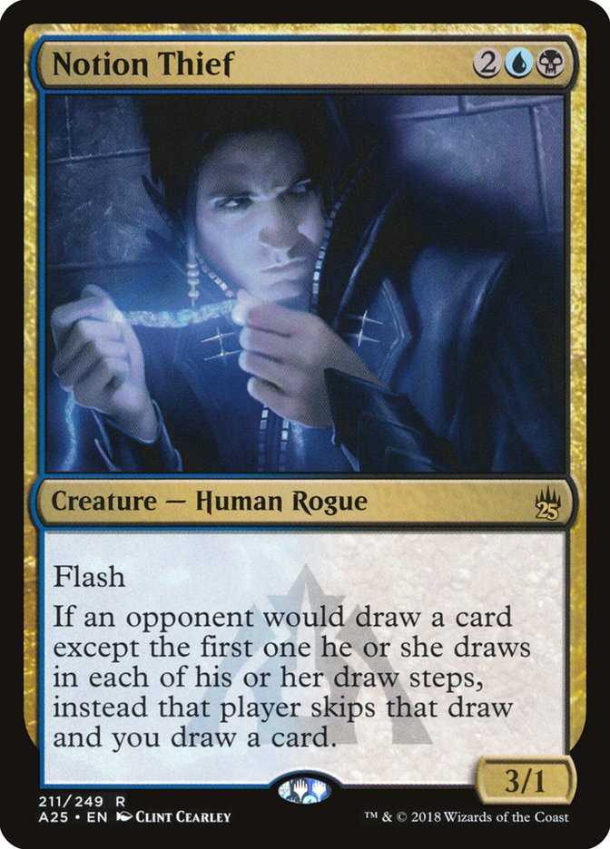 Notion Thief [Masters 25] Magic: The Gathering