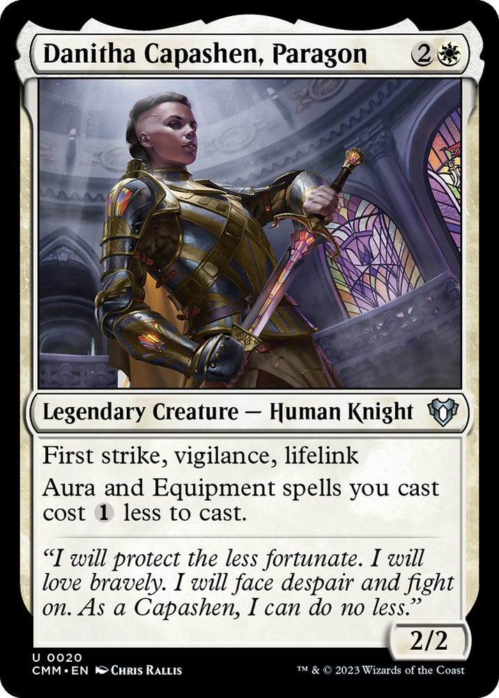 Danitha Capashen, Paragon [Commander Masters] Magic: The Gathering