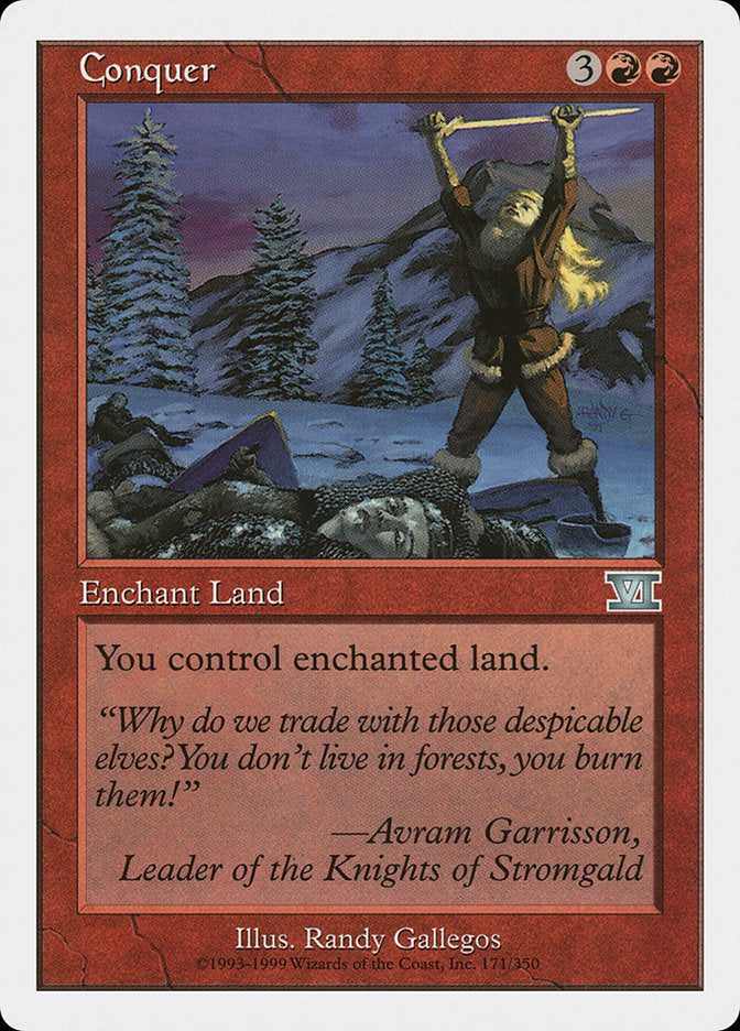 Conquer [Classic Sixth Edition] Magic: The Gathering