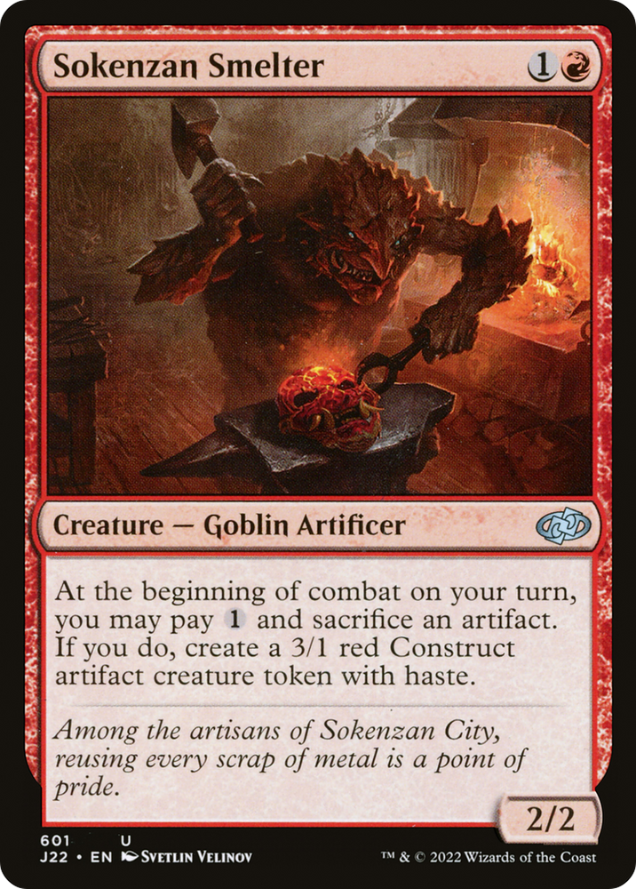 Sokenzan Smelter [Jumpstart 2022] Magic: The Gathering