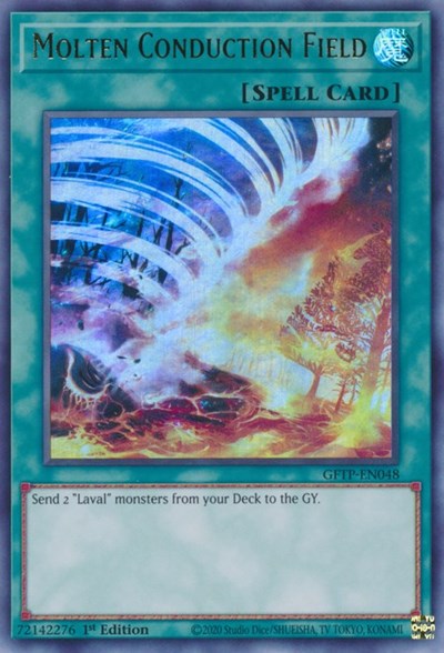 Molten Conduction Field [GFTP-EN048] Ultra Rare - Yugioh Cards For Your TCG Needs!