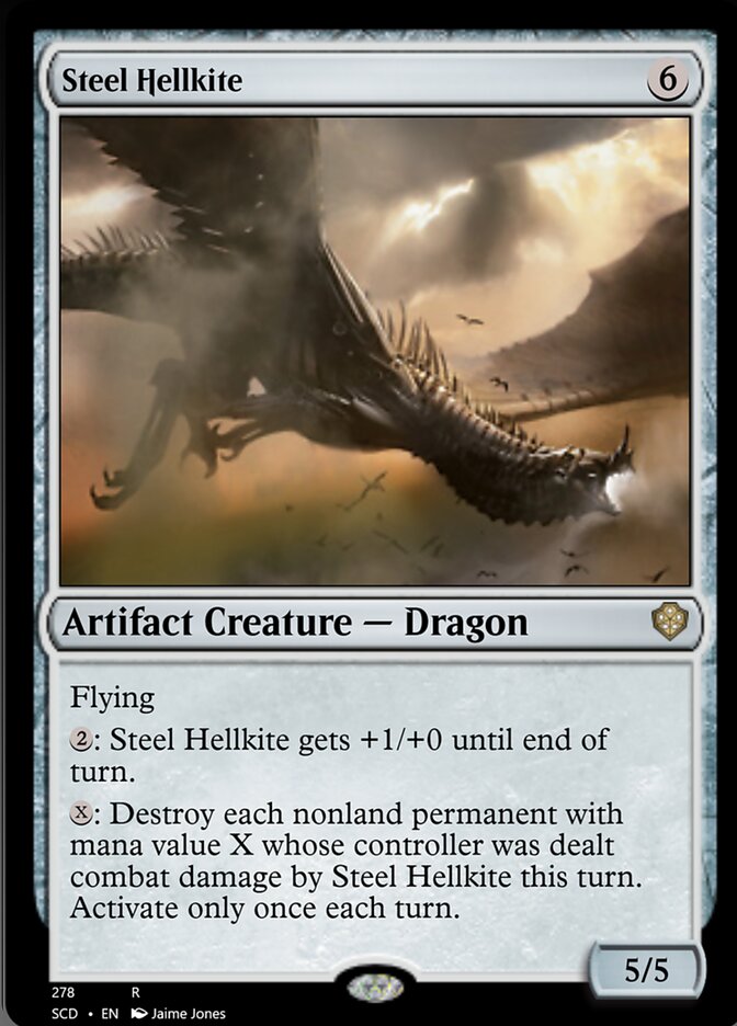 Steel Hellkite [Starter Commander Decks] Magic: The Gathering