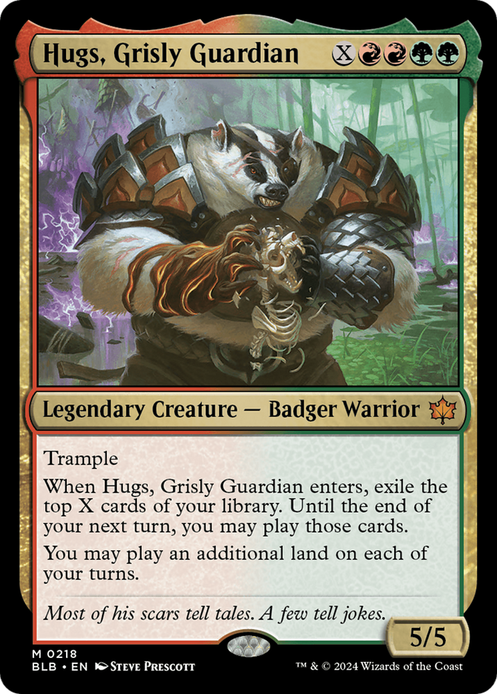 Hugs, Grisly Guardian [Bloomburrow] Magic: The Gathering