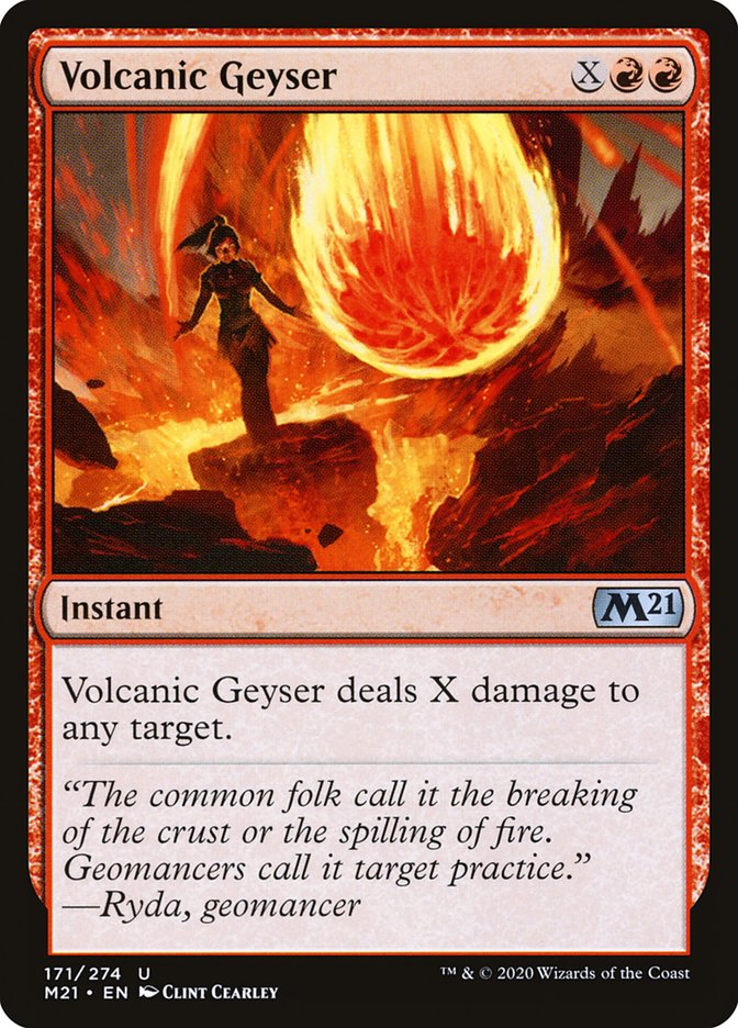 Volcanic Geyser [Core Set 2021] Magic: The Gathering