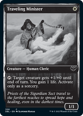 Traveling Minister [Innistrad: Double Feature] Magic: The Gathering