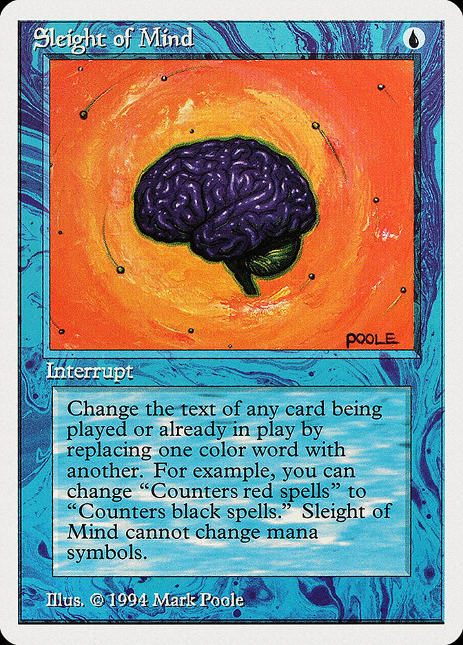 Sleight of Mind [Summer Magic / Edgar] Magic: The Gathering