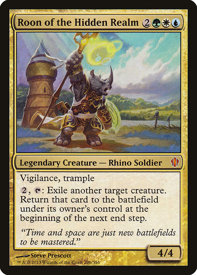 Roon of the Hidden Realm [Commander 2013] Magic: The Gathering