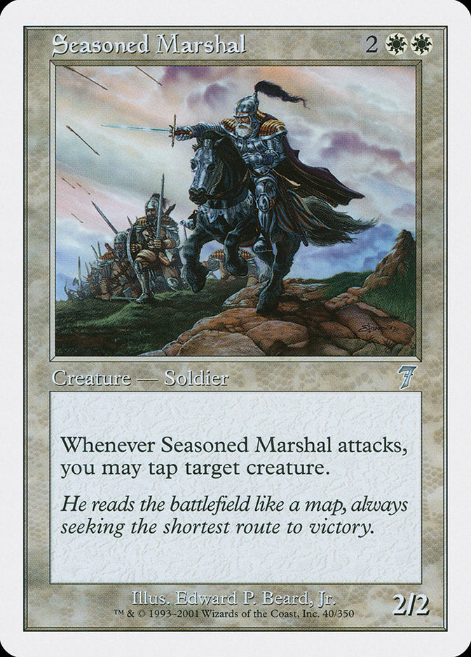 Seasoned Marshal [Seventh Edition] Magic: The Gathering
