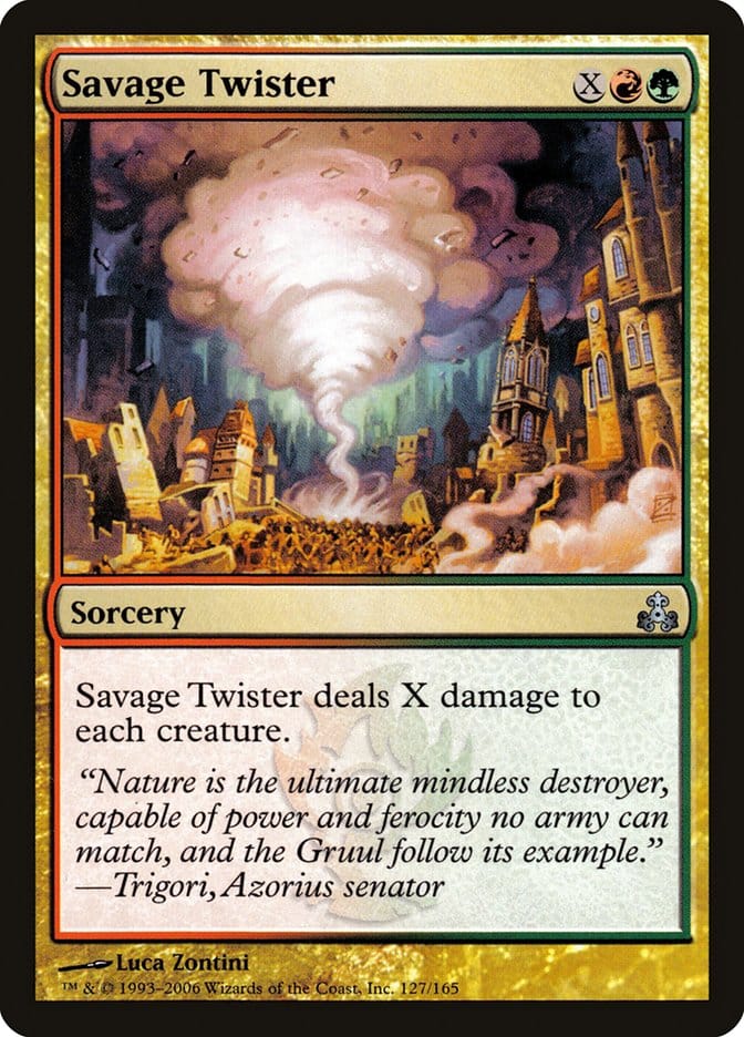 Savage Twister [Guildpact] Magic: The Gathering
