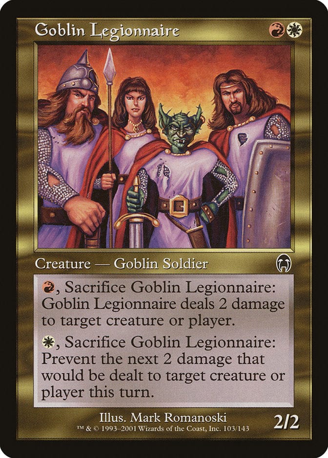 Goblin Legionnaire [Apocalypse] Magic: The Gathering