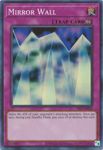 Mirror Wall (25th Anniversary) [PSV-EN016] Super Rare - Yugioh Cards For Your TCG Needs!
