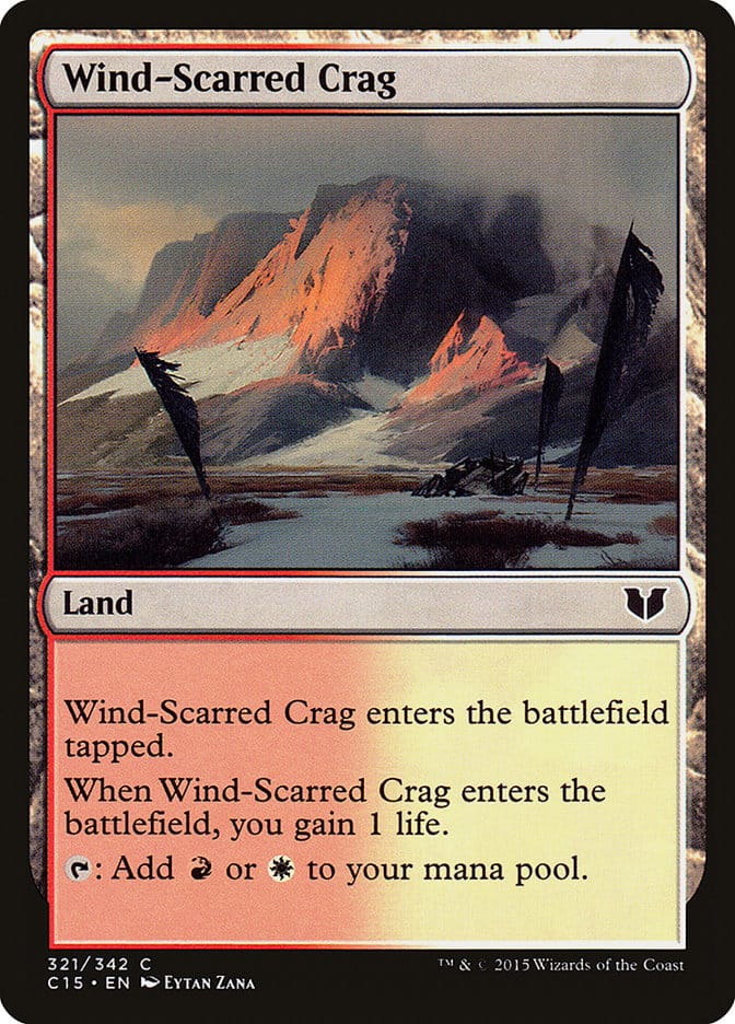 Wind-Scarred Crag [Commander 2015] Magic: The Gathering
