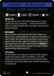 Roll for Initiative! (Magic Minigame) [Commander Legends: Battle for Baldur's Gate Minigame] Magic: The Gathering
