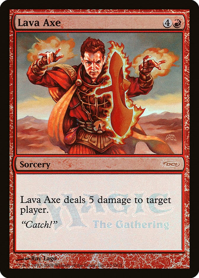 Lava Axe [Gateway 2008] Magic: The Gathering