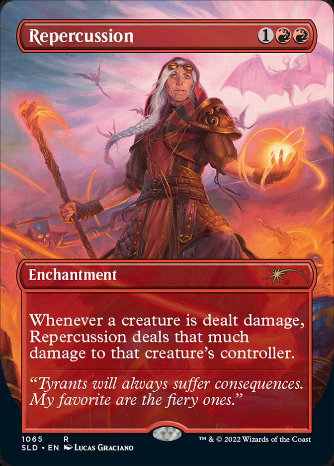Repercussion (Borderless) [Secret Lair Drop Series] Magic: The Gathering