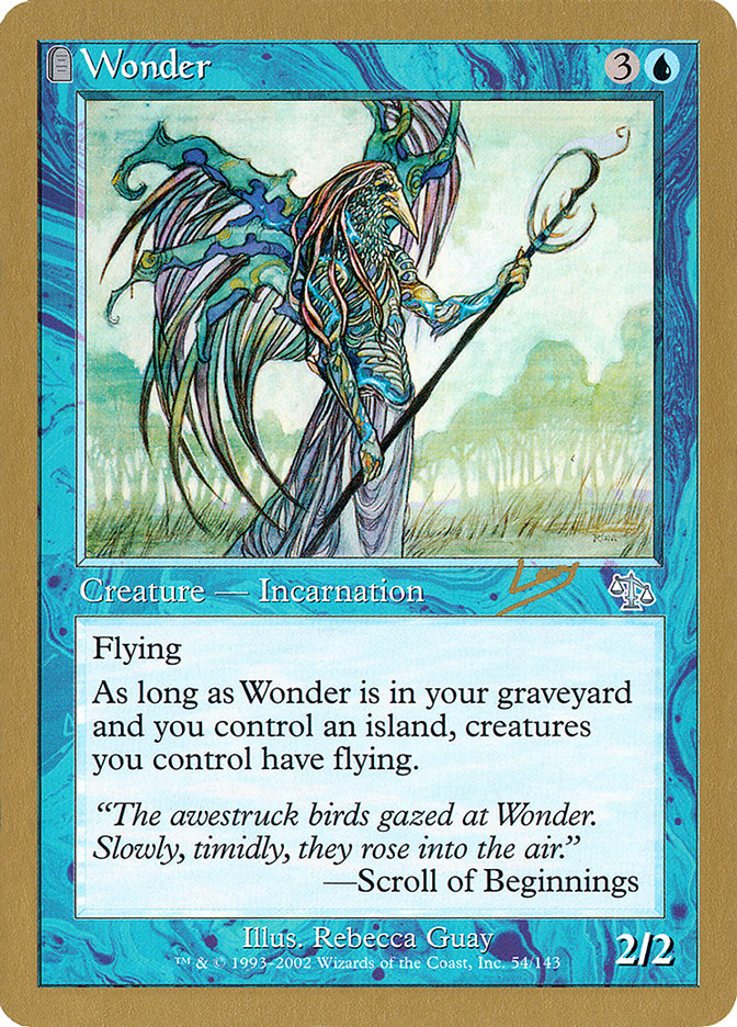 Wonder (Raphael Levy) [World Championship Decks 2002] Magic: The Gathering