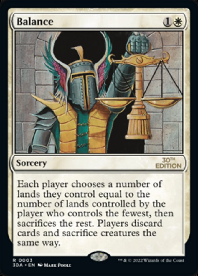 Balance [30th Anniversary Edition] Magic: The Gathering