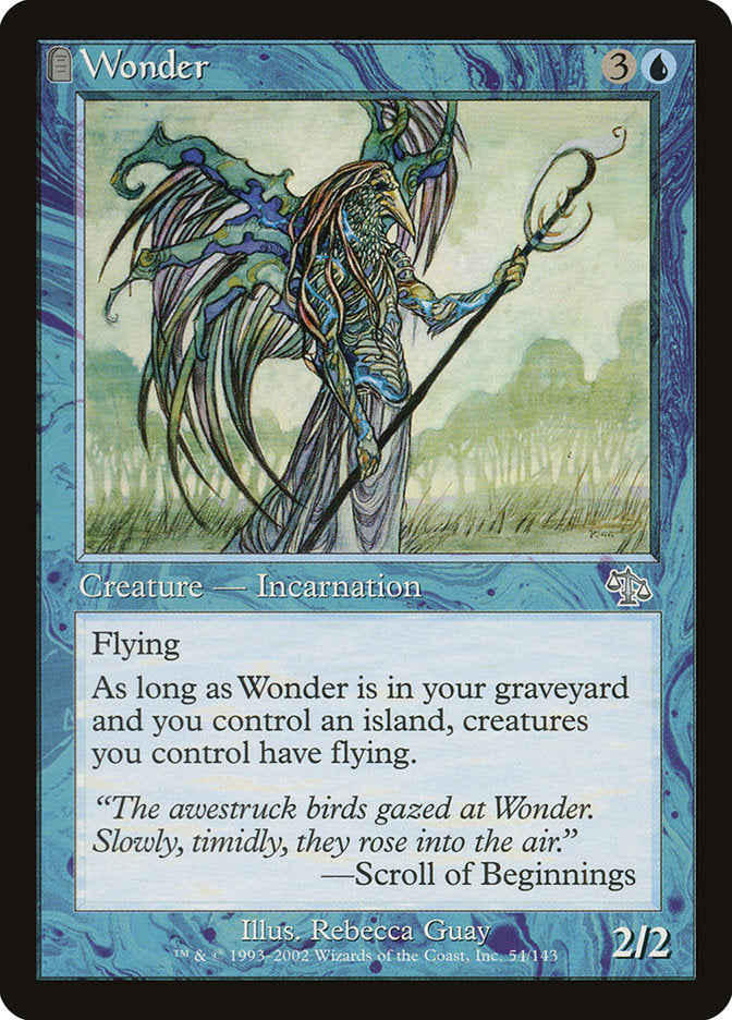 Wonder [Judgment] Magic: The Gathering