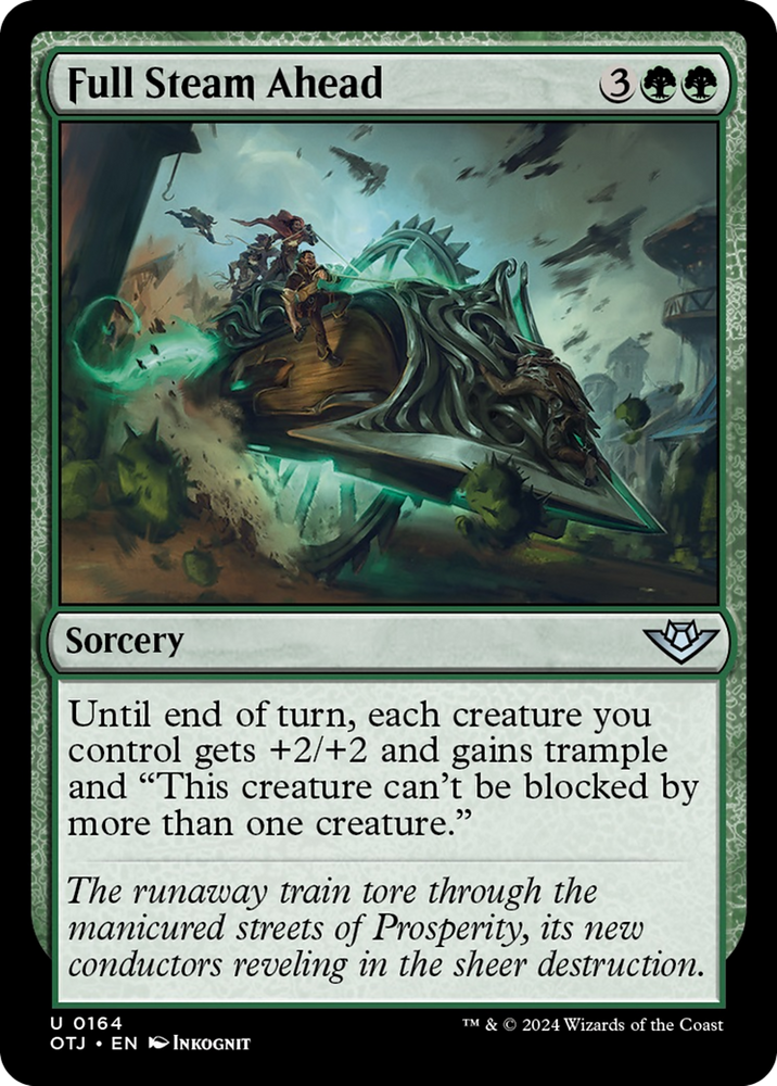Full Steam Ahead [Outlaws of Thunder Junction] Magic: The Gathering