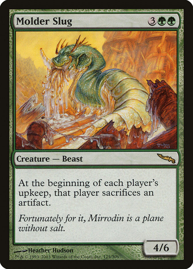 Molder Slug [Mirrodin] Magic: The Gathering