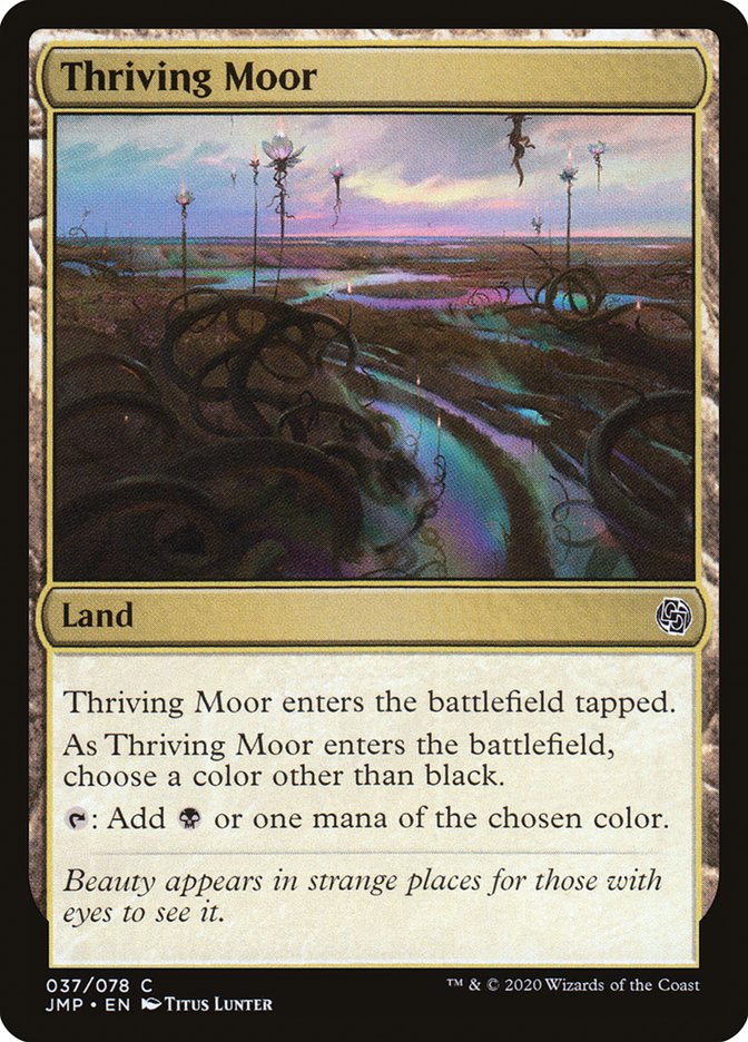 Thriving Moor [Jumpstart] Magic: The Gathering