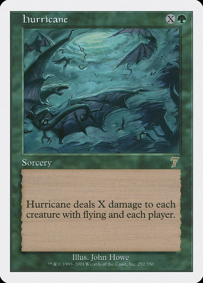 Hurricane [Seventh Edition] Magic: The Gathering