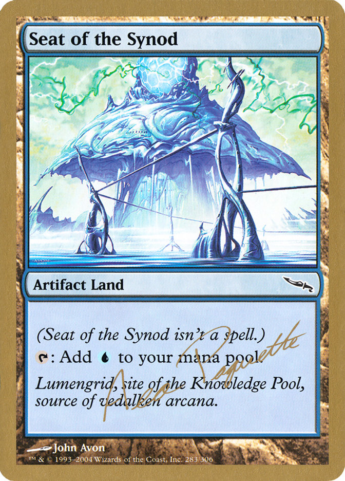 Seat of the Synod (Aeo Paquette) [World Championship Decks 2004] Magic: The Gathering