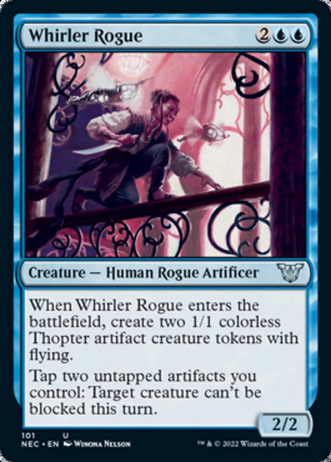 Whirler Rogue [Kamigawa: Neon Dynasty Commander] Magic: The Gathering
