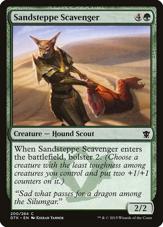 Sandsteppe Scavenger [Dragons of Tarkir] Magic: The Gathering